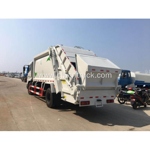 HOT SALE Dongfeng 180hp 12cbm Compacted Garbage Truck